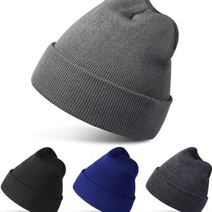 4 Pack Beanies Winter Hats Warm Knitted Cap for men and women